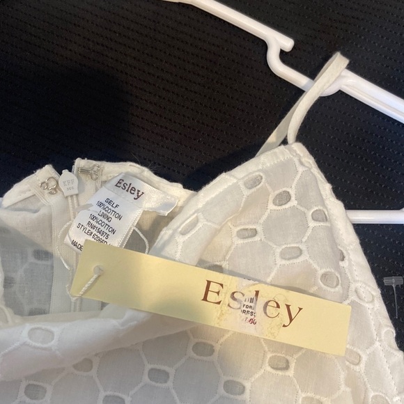 Elsey Cotton Eyelet Mini Dress NWT​ - Picture 7 of 7